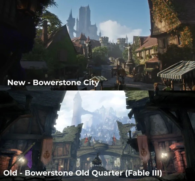 《神鬼寓言》新作与前几作场景对比 游戏大进化